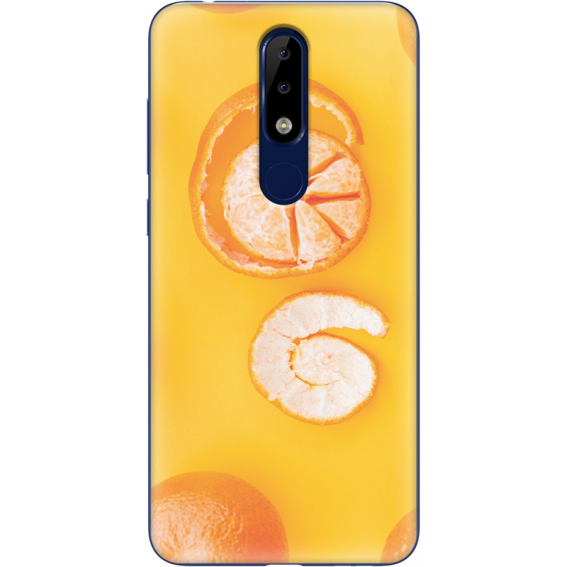 Чехол Uprint Nokia 5.1 Plus Yellow Mandarins