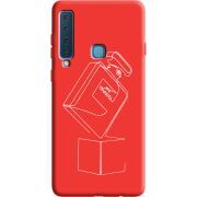 Красный чехол Uprint Samsung A920 Galaxy A9 2018 