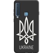 Черный чехол Uprint Samsung A920 Galaxy A9 2018 Тризуб монограмма ukraine