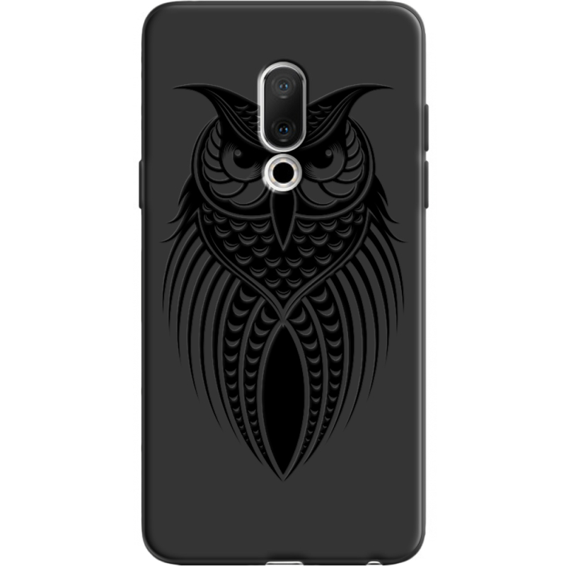 Черный чехол Uprint Meizu 15 Owl