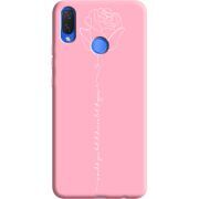 Розовый чехол Uprint Huawei P Smart Plus 