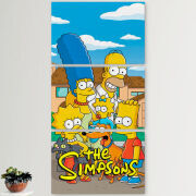 Модульные картины горизонтальные  60 на 40 3шт The Simpsons