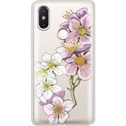 Прозрачный чехол Uprint Xiaomi Mi 8 SE Cherry Blossom