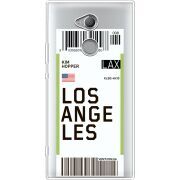 Прозрачный чехол Uprint Sony Xperia XA2 Ultra H4213 Ticket Los Angeles
