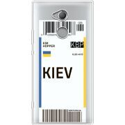Прозрачный чехол Uprint Sony Xperia XA2 Ultra H4213 Ticket Kiev