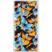 Прозрачный чехол Uprint Sony Xperia XA2 Ultra H4213 Butterfly Morpho