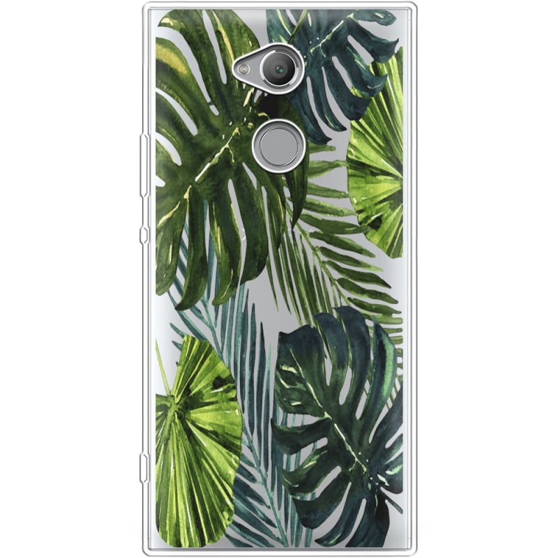 Прозрачный чехол Uprint Sony Xperia XA2 Ultra H4213 Palm Tree