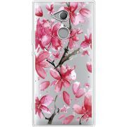 Прозрачный чехол Uprint Sony Xperia XA2 Ultra H4213 Pink Magnolia