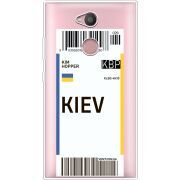 Прозрачный чехол Uprint Sony Xperia L2 H4311  Ticket Kiev