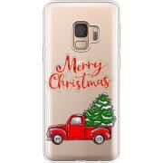 Прозрачный чехол Uprint Samsung G960 Galaxy S9 Holiday Car