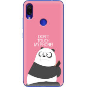 Чехол Uprint Xiaomi Redmi Note 7 Dont Touch My Phone Panda
