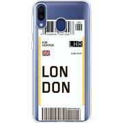 Прозрачный чехол Uprint Samsung M205 Galaxy M20 Ticket London