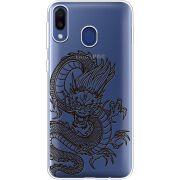 Прозрачный чехол Uprint Samsung M205 Galaxy M20 Chinese Dragon