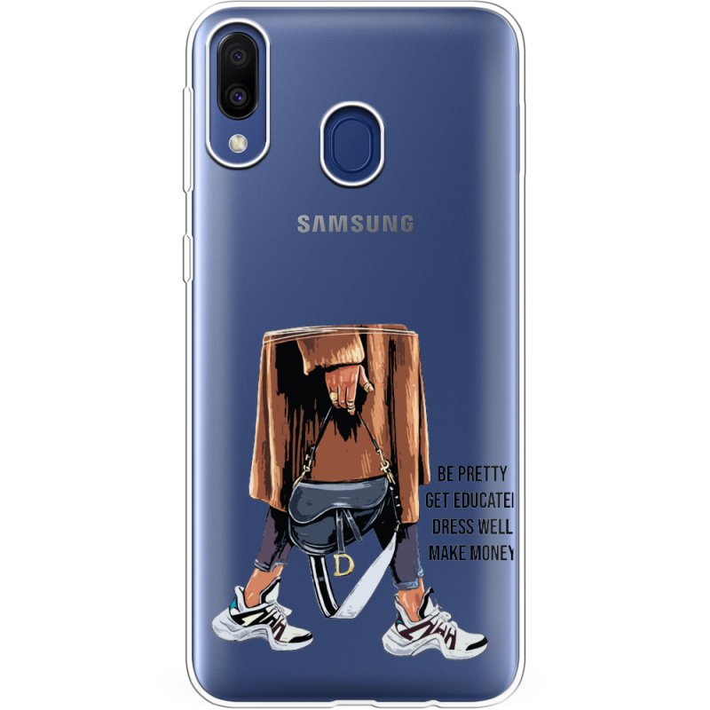 Прозрачный чехол Uprint Samsung M205 Galaxy M20 Motivation
