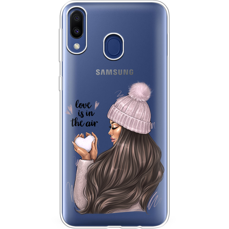 Прозрачный чехол Uprint Samsung M205 Galaxy M20 love is in the air