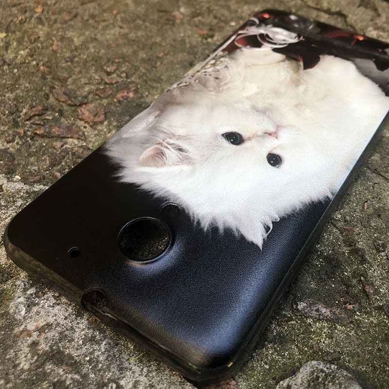 Чехол Uprint Huawei Y5 2017 Fluffy Cat