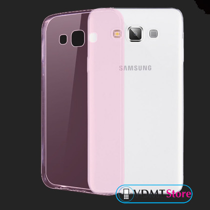 Чехол Ultra Clear Soft Case Samsung E700 Galaxy E7 Розовый