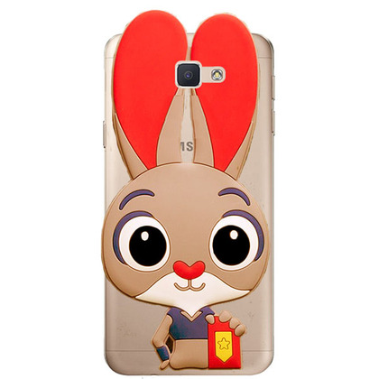 Чехол силиконовый Zootopia Samsung J7 Prime Rabbit Judy