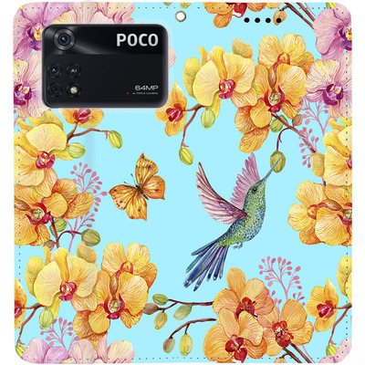 Чохол-книжка BoxFace для Xiaomi Poco M4 Pro 4G Colibri in Orchids