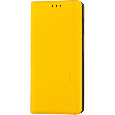 Чехол книжка Leather Gelius New для Xiaomi Redmi 9C Желтый