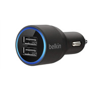 Автомобильное зарядное устройство Belkin 2 USB 4,2A/20Watt Black BK109