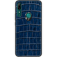 Кожаный чехол Boxface Huawei P Smart Z Crocodile Blue