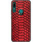 Кожаный чехол Boxface Huawei P Smart Z Reptile Red