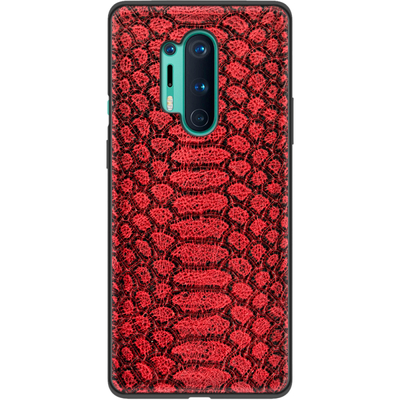 Кожаный чехол Boxface OnePlus 8 Pro Reptile Red