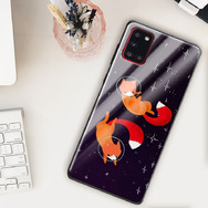 Защитный чехол BoxFace Glossy Panel Samsung A315 Galaxy A31 Foxes in Space