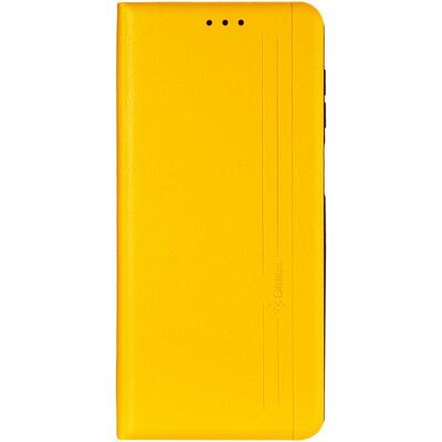 Чехол книжка Leather Gelius New для Samsung M127 Galaxy M12 Желтый