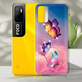 Чехол BoxFace со стразами Xiaomi Poco M3 Pro Butterflies