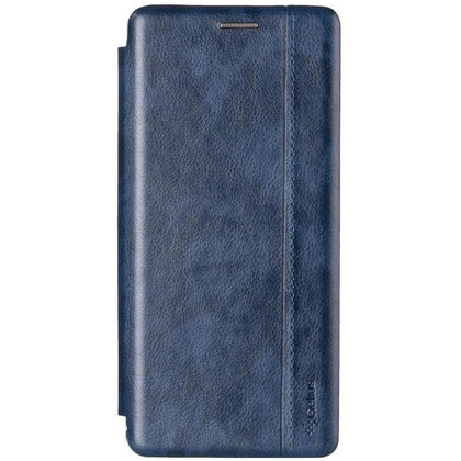 Чехол книжка Leather Gelius для Xiaomi Redmi Note 9T Синий