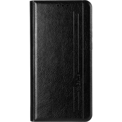 Чехол книжка Leather Gelius New для Huawei Y5 2019 Черный