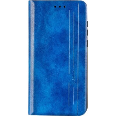 Чехол книжка Leather Gelius New для Huawei Y5 2019 Синий