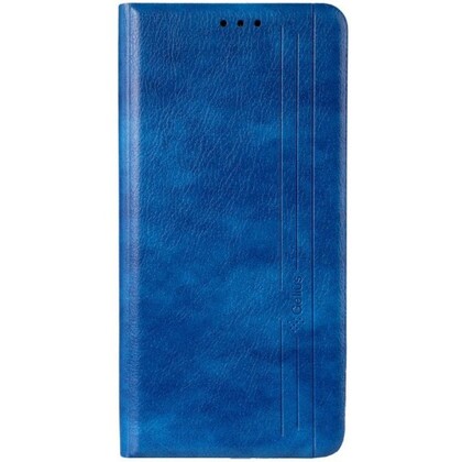 Чехол книжка Leather Gelius New для Huawei Y7 2019 Синий