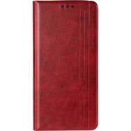 Чехол книжка Leather Gelius New для Samsung M315 Galaxy M31 Красный
