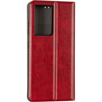 Чехол книжка Leather Gelius New для Samsung G998 Galaxy S21 Ultra Красный