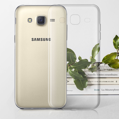 Чехол Ultra Clear Soft Case Samsung J700H Galaxy J7 / J7 Neo J701 Прозрачный