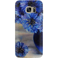Чехол-накладка U-Print Samsung Galaxy S7 G930 Blue Flower olgart1