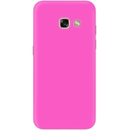 Силиконовый чехол Samsung A720 Galaxy A7 (2017) Розовый