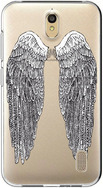 Чехол прозрачный U-Print 3D Huawei Ascend Y625 Angel Wings