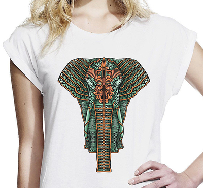 Женская футболка Elephant