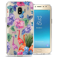 Чехол U-Print Samsung J250 Galaxy J2 (2018) Фламинго