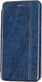 Чехол книжка Leather Gelius для Samsung A025 Galaxy A02S Синий
