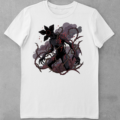 Футболка дитяча Demogorgon Дивні дива біла 