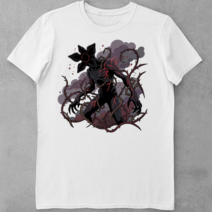 Футболка дитяча Demogorgon Дивні дива біла 