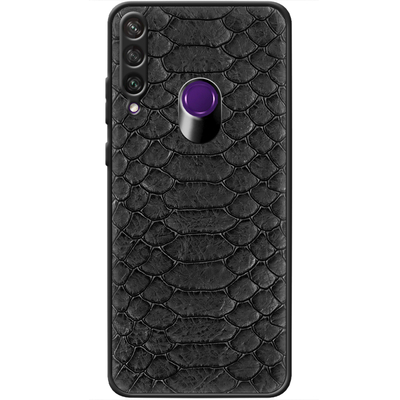Кожаный чехол Boxface Huawei Y6p Reptile Black