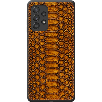 Кожаный чехол Boxface Samsung A725 Galaxy A72 Reptile Brown