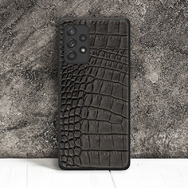 Кожаный чехол Boxface Samsung A725 Galaxy A72 Crocodile Black