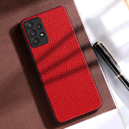 Кожаный чехол Boxface Samsung A725 Galaxy A72 Flotar Red